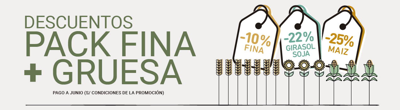 Descuentos pack fina+gruesa